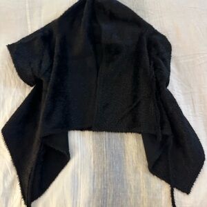Chic Black Women's Poncho